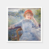 Pierre Auguste Renoir - Alphonsine Fournaise Servet (Voorkant)