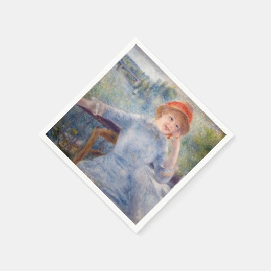 Pierre Auguste Renoir - Alphonsine Fournaise Servet (Hoek)