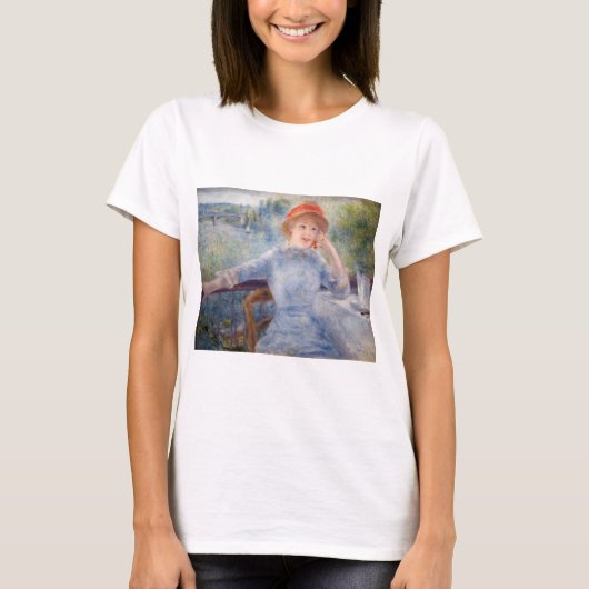 Pierre Auguste Renoir - Alphonsine Fournaise T-shirt (Voorkant)
