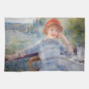 Pierre Auguste Renoir - Alphonsine Fournaise Theedoek