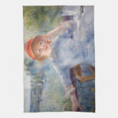 Pierre Auguste Renoir - Alphonsine Fournaise Theedoek (Verticaal)