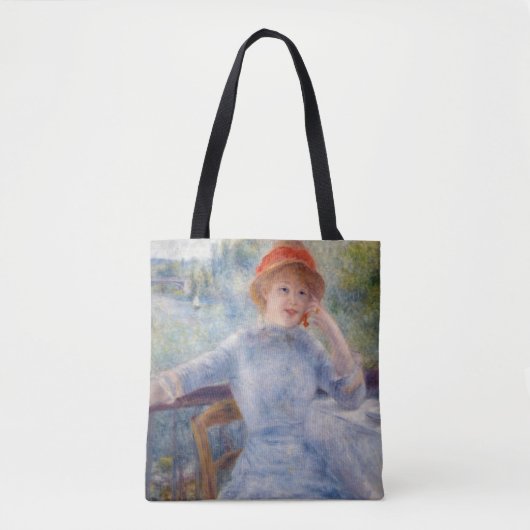 Pierre Auguste Renoir - Alphonsine Fournaise Tote Bag (Voorkant)