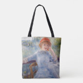 Pierre Auguste Renoir - Alphonsine Fournaise Tote Bag (Achterkant)