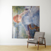 Pierre Auguste Renoir - Alphonsine Fournaise Wandkleed (In situ)