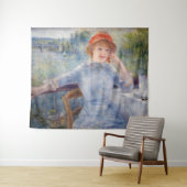 Pierre Auguste Renoir - Alphonsine Fournaise Wandkleed (In Situ (horizontaal))