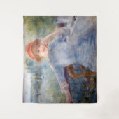 Pierre Auguste Renoir - Alphonsine Fournaise Wandkleed (Voorkant)