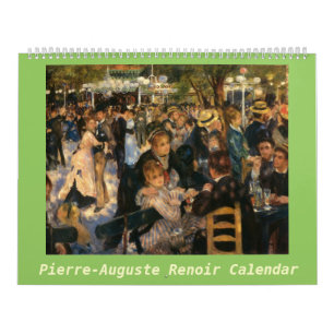 Pierre-Auguste Renoir Artwork Kalender