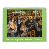 Pierre-Auguste Renoir Artwork Kalender (Hoes)