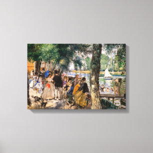 Pierre-Auguste Renoir - Baden aan de Seine Canvas Afdruk