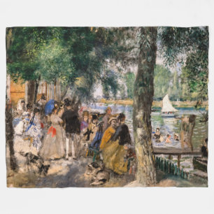 Pierre-Auguste Renoir - Baden aan de Seine Fleece Deken