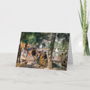 Pierre-Auguste Renoir - Baden aan de Seine Kaart
