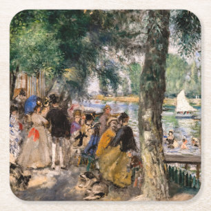 Pierre-Auguste Renoir - Baden aan de Seine Kartonnen Onderzetters