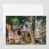 Pierre-Auguste Renoir - Baden op de Seine Bedankkaart (Voorkant / Achterkant)