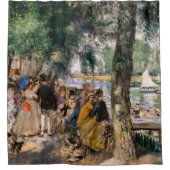 Pierre-Auguste Renoir - Baden op de Seine Douchegordijn (Voorkant)