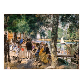 Pierre-Auguste Renoir - Baden op de Seine Foto Afdruk