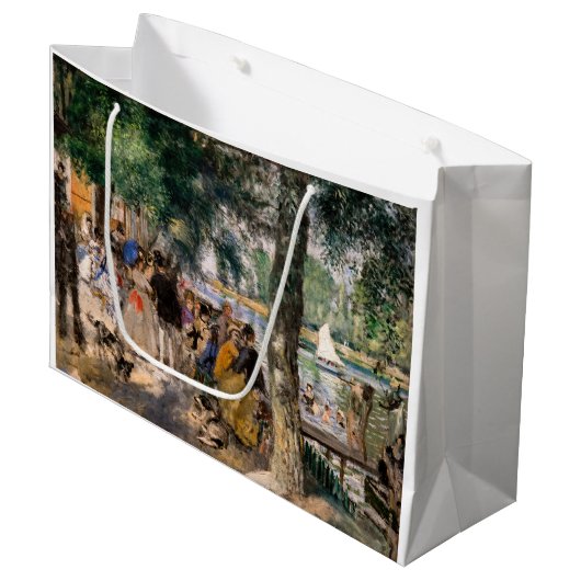 Pierre-Auguste Renoir - Baden op de Seine Groot Cadeauzakje (Voorkant Gekanteld)