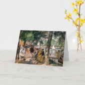 Pierre-Auguste Renoir - Baden op de Seine Kaart (Gele Bloem)