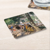 Pierre-Auguste Renoir - Baden op de Seine Kartonnen Onderzetters (Schuin)