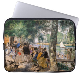 Pierre-Auguste Renoir - Baden op de Seine Laptop Sleeve