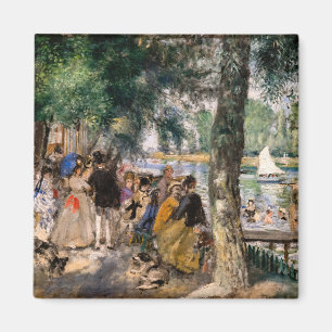 Pierre-Auguste Renoir - Baden op de Seine Magneet