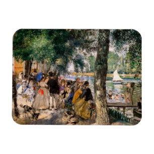 Pierre-Auguste Renoir - Baden op de Seine Magneet
