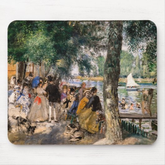 Pierre-Auguste Renoir - Baden op de Seine Muismat (Voorkant)