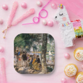 Pierre-Auguste Renoir - Baden op de Seine Papieren Bordje (Feest)