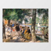Pierre-Auguste Renoir - Baden op de Seine Raamsticker (Vel)