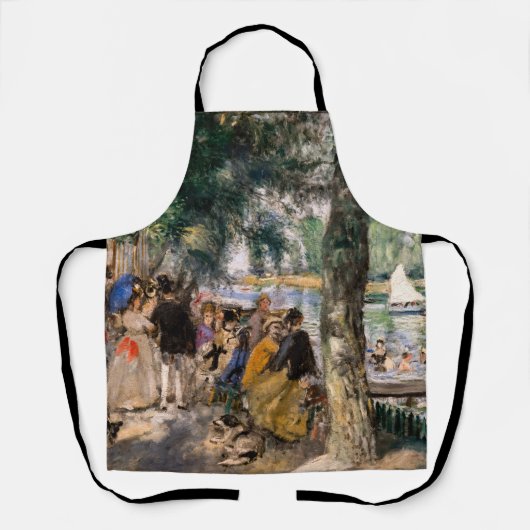 Pierre-Auguste Renoir - Baden op de Seine Schort (Voorkant)