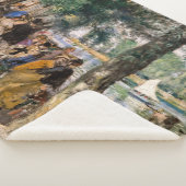Pierre-Auguste Renoir - Baden op de Seine Sherpa Deken (3/4)