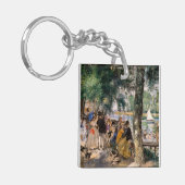 Pierre-Auguste Renoir - Baden op de Seine Sleutelhanger (Voorkant Links)