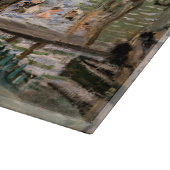 Pierre-Auguste Renoir - Baden op de Seine Snijplank (Hoek)