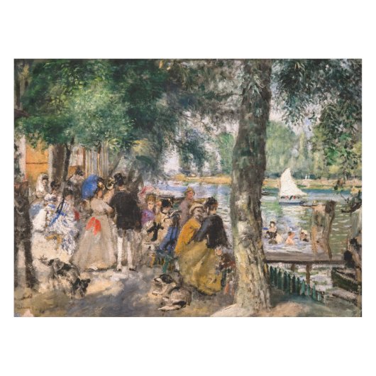 Pierre-Auguste Renoir - Baden op de Seine Tafelkleed (Voorkant (Horizontaal))