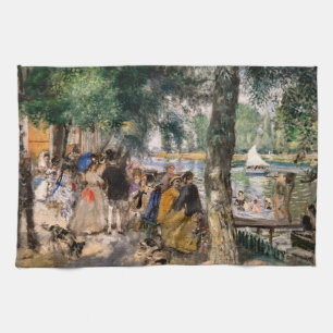 Pierre-Auguste Renoir - Baden op de Seine Theedoek