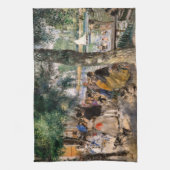Pierre-Auguste Renoir - Baden op de Seine Theedoek (Verticaal)