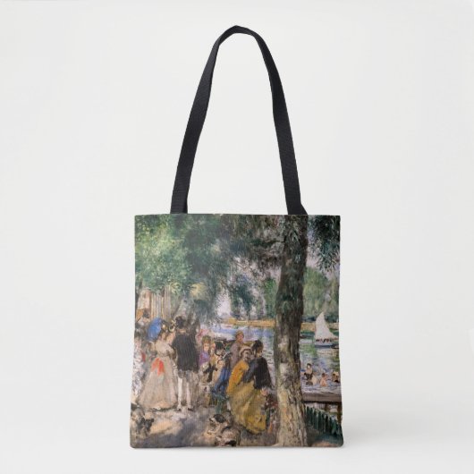 Pierre-Auguste Renoir - Baden op de Seine Tote Bag (Voorkant)