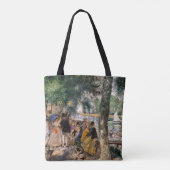 Pierre-Auguste Renoir - Baden op de Seine Tote Bag (Achterkant)