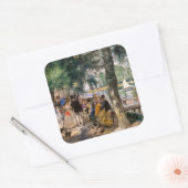 Pierre-Auguste Renoir - Baden op de Seine Vierkante Sticker (Envelop)