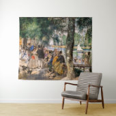 Pierre-Auguste Renoir - Baden op de Seine Wandkleed (In Situ (horizontaal))