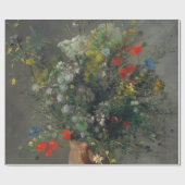 Pierre-Auguste Renoir - Bloemen in een vaas 1866 Cadeaupapier (Vlak)