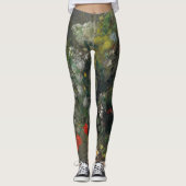 Pierre-Auguste Renoir - Bloemen in een vaas 1866 Leggings (Voorkant)