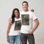 Pierre-Auguste Renoir - Bloemen in een vaas 1866 T-shirt (Unisex)