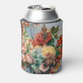 Pierre-Auguste Renoir - Bloemen in een Vase Blikjeskoeler (Blikje Achterkant)