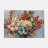 Pierre-Auguste Renoir - Bloemen in een Vase Deurmat