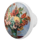 Pierre-Auguste Renoir - Bloemen in een Vase Keramische Knop (Rechts)
