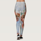 Pierre-Auguste Renoir - Bloemen in een Vase Leggings (Achterkant)