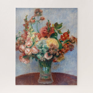 Pierre-Auguste Renoir - Bloemen in een Vase Legpuzzel