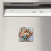 Pierre-Auguste Renoir - Bloemen in een Vase Magneet (Insitu (Vaatwasser))