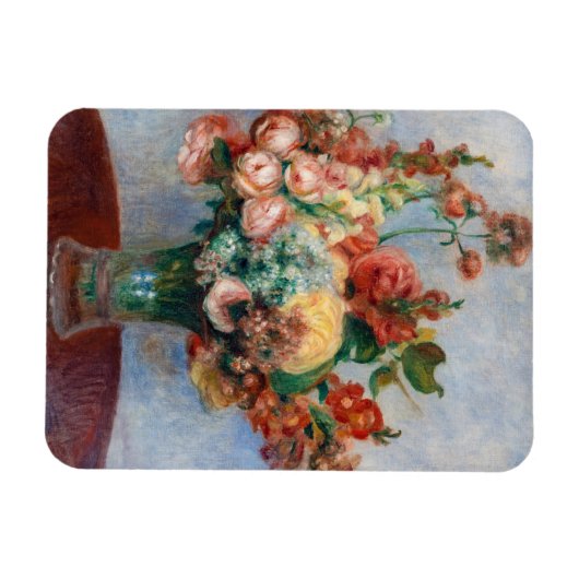 Pierre-Auguste Renoir - Bloemen in een Vase Magneet (Horizontaal)