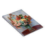 Pierre-Auguste Renoir - Bloemen in een Vase Notitieboek (Rechterzijde)